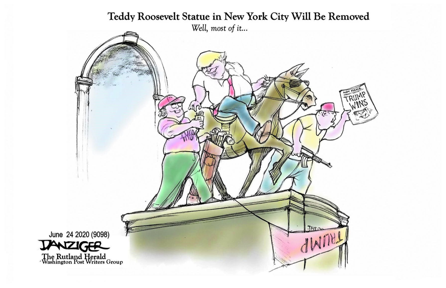 Jeff Danziger cartoon